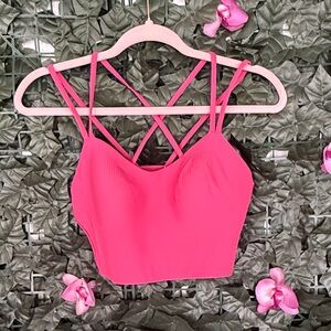 NWT Lululemon Like A Cloud Longline Bra Size 10 *Ribbed